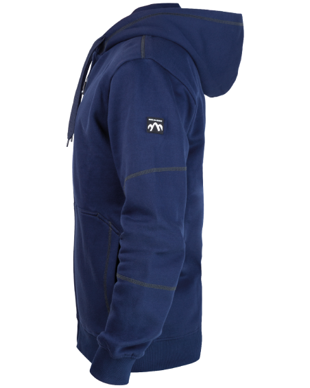 V-WORK kapucnis pulóver (tengerészkék) - oldalról (2)