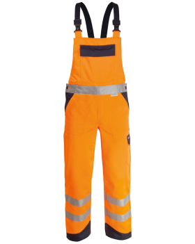 HV KNEITER jól látható kantáros nadrág (Hi-Vis Narancssárga /tengerészkék)