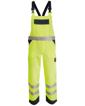 HV KNEITER jól látható kantáros nadrág (sárga hi-vis /tengerészkék)