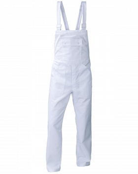 Munkás kantáros nadrág 6015 (Fehér)