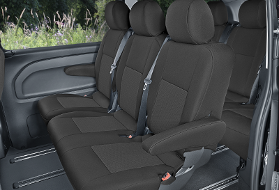 Méretpontos üléshuzatok TAILOR MADE a autók (második és harmadik sor)