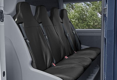 Méretpontos üléshuzatok PRACTICAL DV4 a autók (második és harmadik sor)