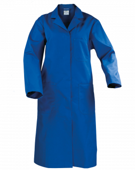 Női kötény zsebekkel 4210 (Kék)