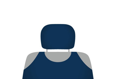 SHIRT COTTON pólós huzatok a fejtámlákra – 2 db.