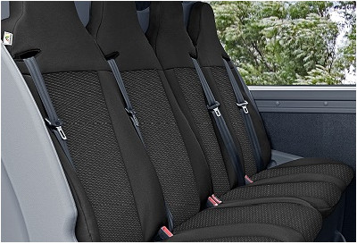 Méretpontos üléshuzatok ARES DV4 a autók (második és harmadik sor)
