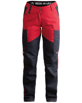 Női nadrág 5504/V-WORK (Bordó/Fekete)