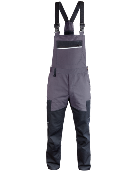 Munkaruha 6507/V-WORK (Hamuszürke/Fekete)