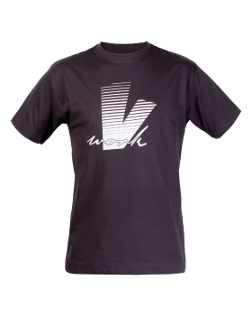 T-shirt póló V-Work (fekete)